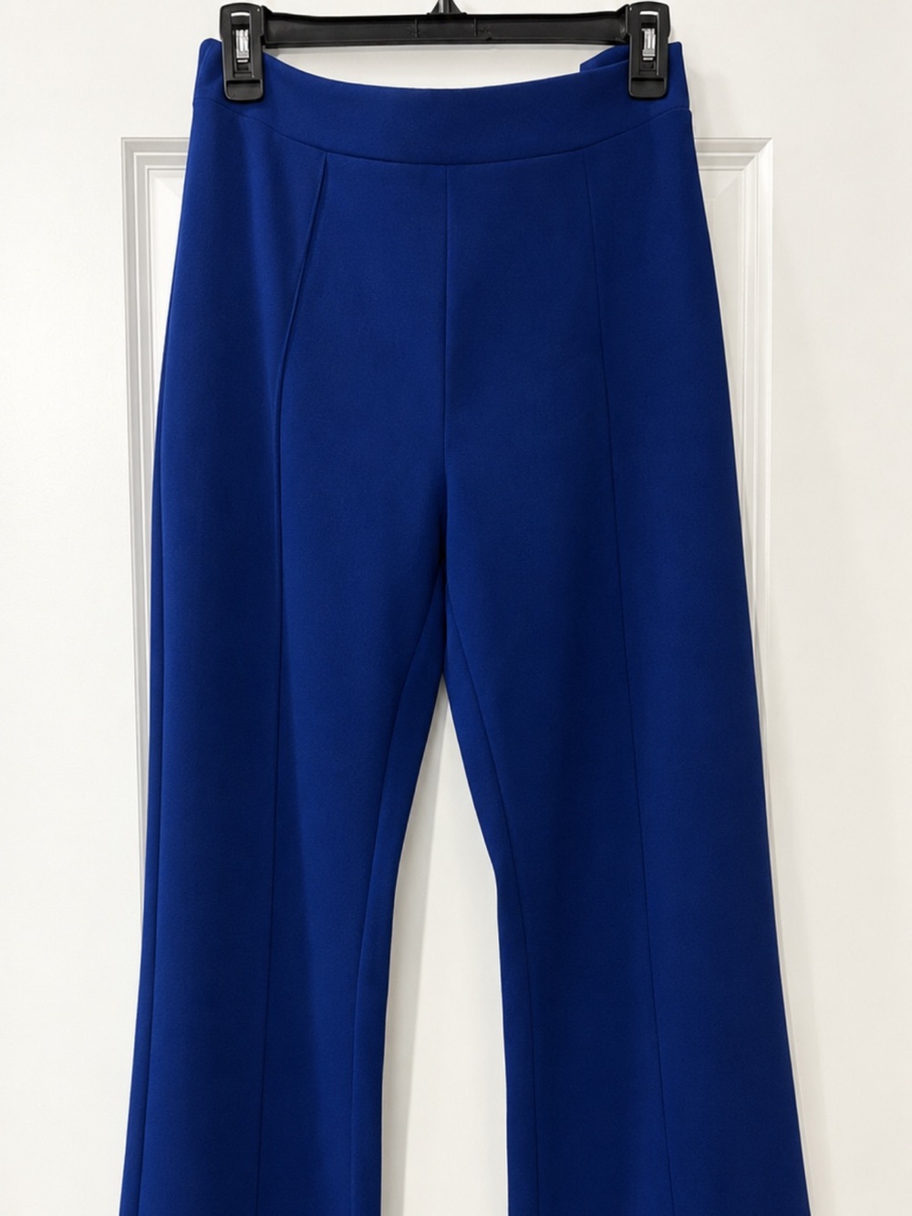 Fashion Nova Royal Blue Ponte Flare Pants